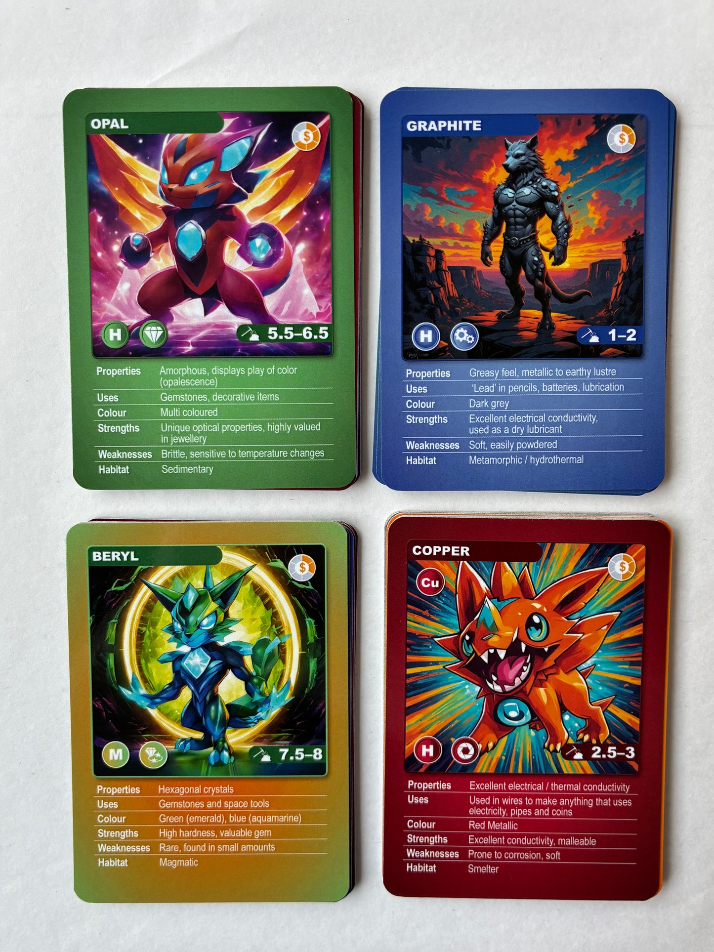 MINS Trader Pack (8 Cards)