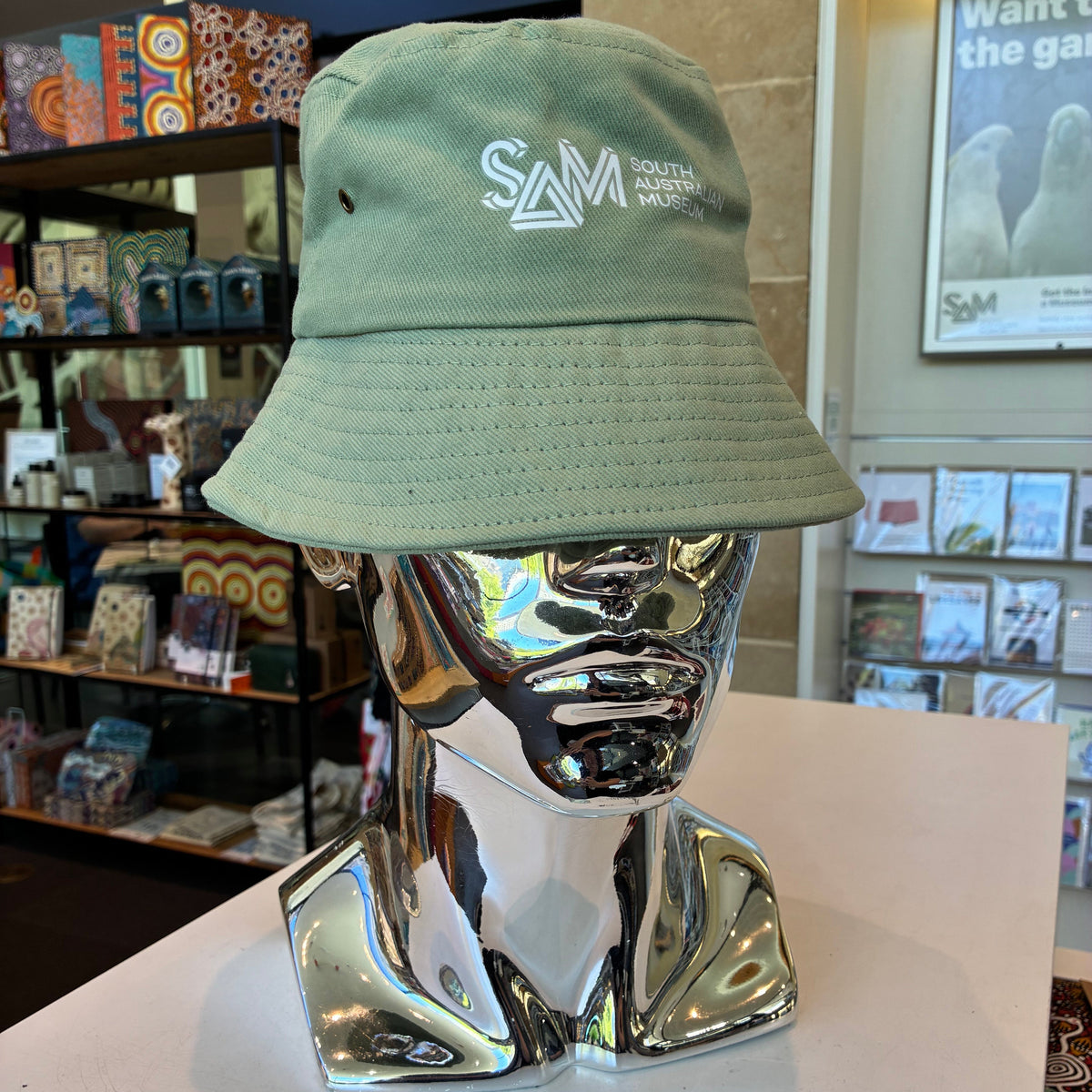 top SAM BUCKET HAT KIDS SMALL GREEN