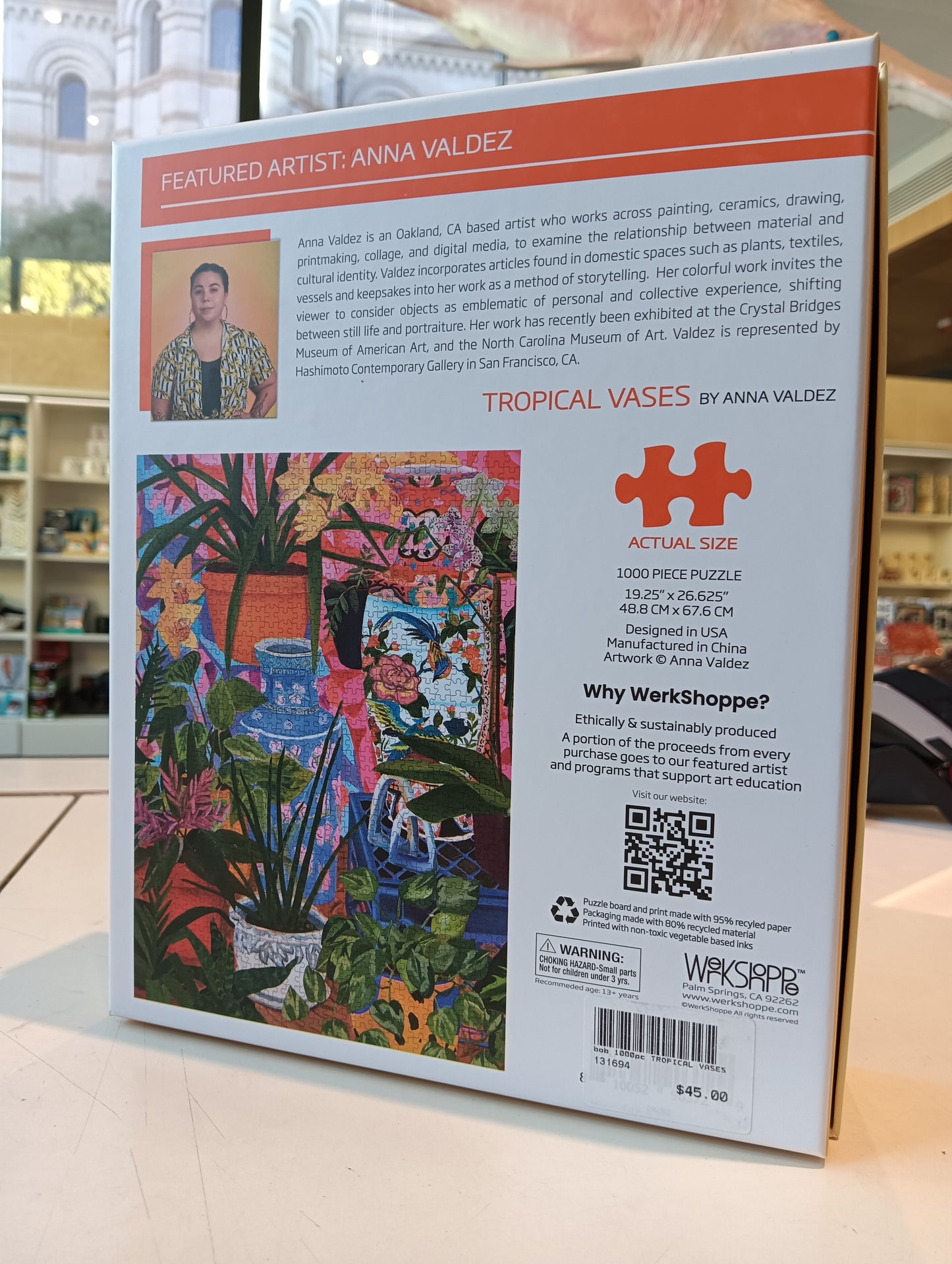 Puzzle - "Tropical Vases" 1000pc