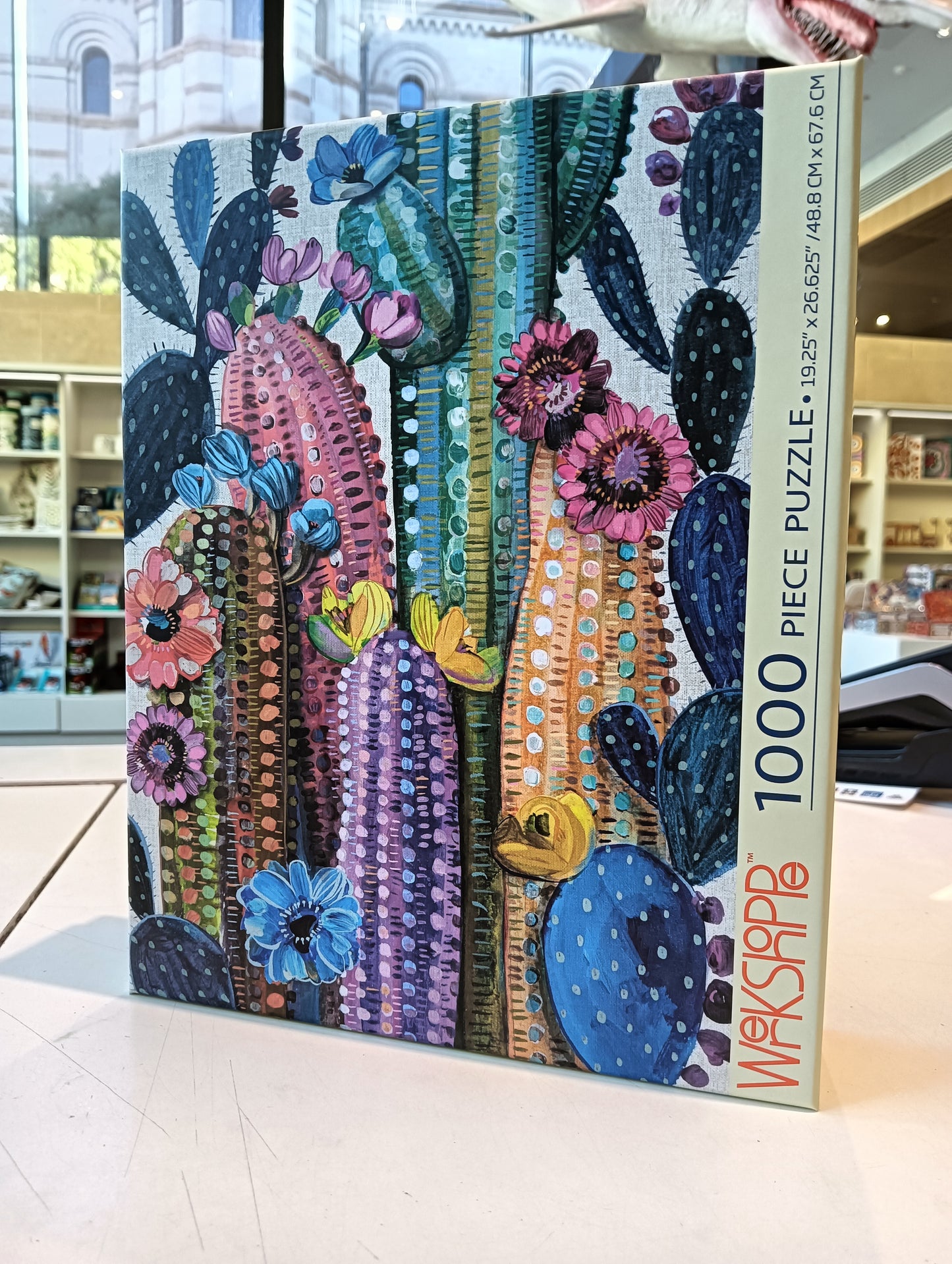 Puzzle - "Desert Bloom" 1000 piece jigsaw puzzle