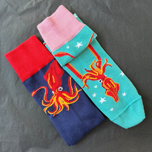 Squid Crew Socks - Adult's Size AU 8-11