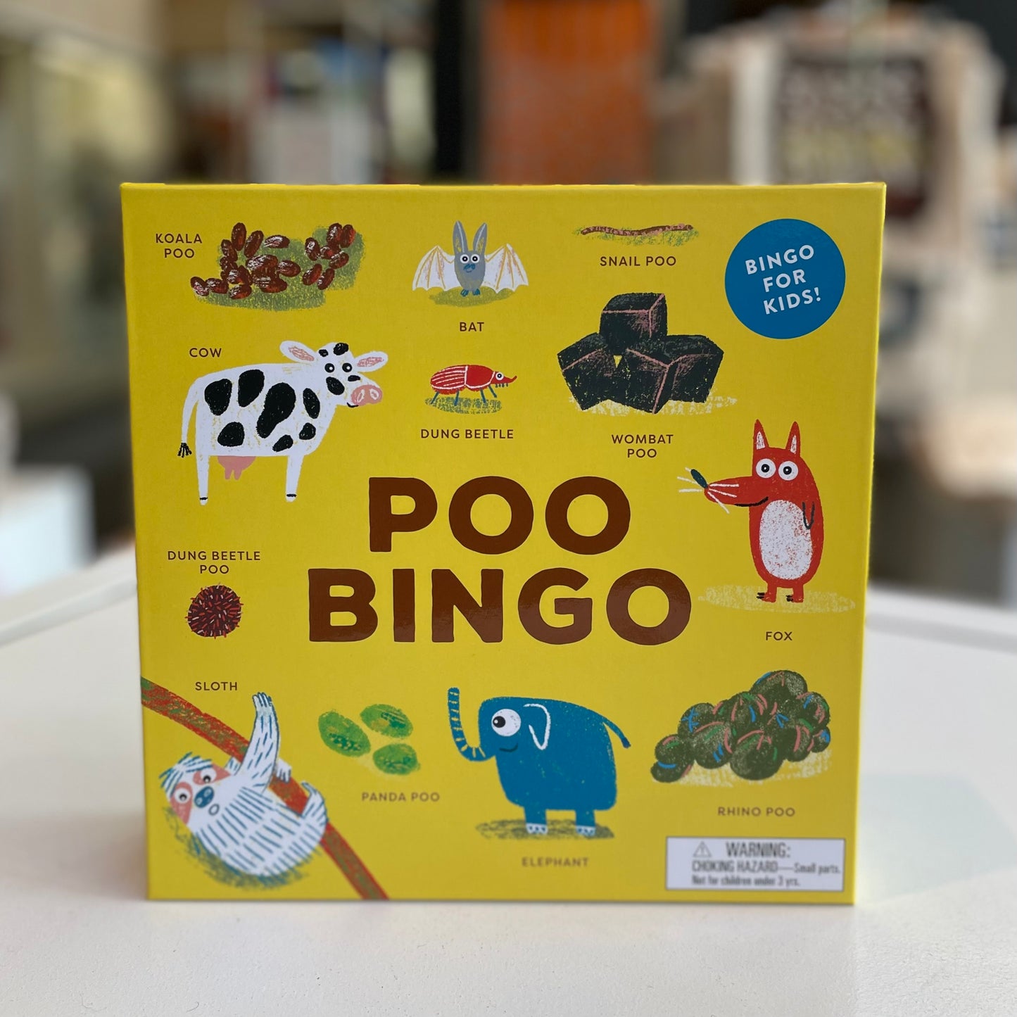 Game - "Poo Bingo"