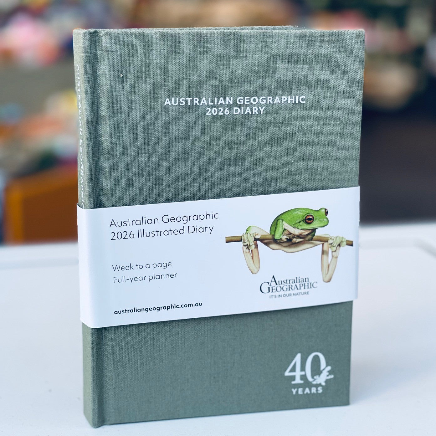 geo 2026 AG 40TH ANNIVESARY DIARY