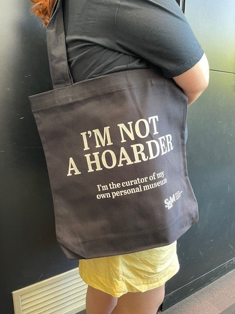 TOTE NAVY - I'M NOT A HOARDER